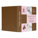 Pink Baby Clothes Photo Book Vinyl Binders