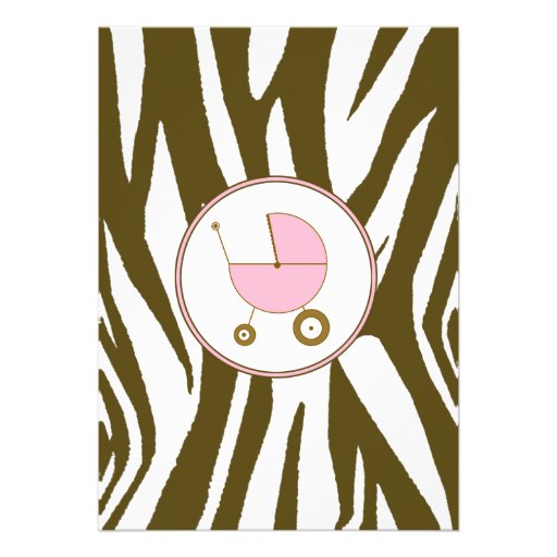 Pink Baby Shower Invitation