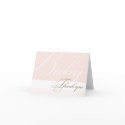 Pink Baby Shower Thank You Card