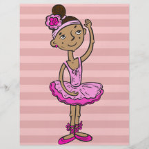 Pink Ballerina Girl Flyer