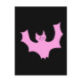 Pink Bat. Postcard