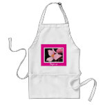 Pink Begonia Apron