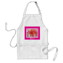 Pink Begonia Apron
