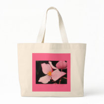 Pink Begonia Tote Bags