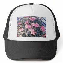 Pink Begonia Tuberosa (Tuberous-Rooted Begonia) fl Trucker Hats