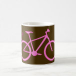 Pink Bike with music notes Coffee Mug
