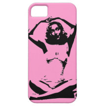 Pink Bikini Girl iPhone 5 Case