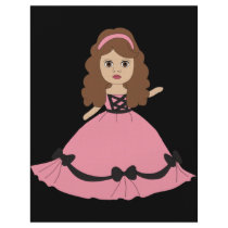 Pink & Black Gown Princess 1