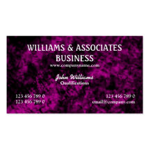 Pink black interior design art business card templates