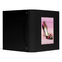 Pink & Black Stripe