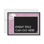 pink block scheme invitations