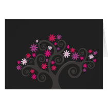 Pink Blooms Card