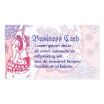 Pink Blossom Skull Business Card Templates