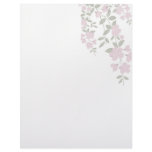 Pink Blossoms Letterhead