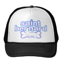 Pink & Blue Saint Bernard Hat