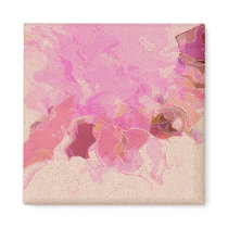 Pink Bouquet Magnet magnets