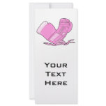 pink boxing gloves vector rack cards