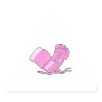 pink boxing gloves vector stickers