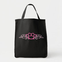 Pink Brass Knuckles Bag