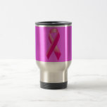 PINK BREAST CANCER SUPPORT RIBBON CAUSES WOMEN COFFEE MUGS
