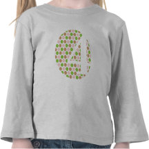 pink_brown_green_dots_4 t-shirts