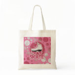 Pink Bubble Swirl Roller Skate, Skating bags