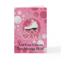 Pink Bubble Swirl Roller Skate, Skating