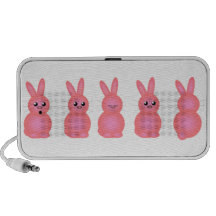 Pink Bunnies PC Speakers