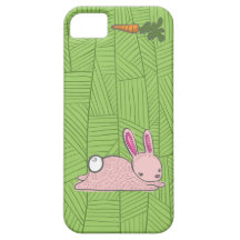 pink bunny 2 iPhone 5 cover