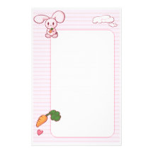 Pink bunny papeleria personalizada