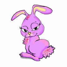 Pink Bunny Photo Sculpture