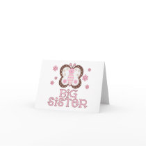 Pink Butterfly Big Sister