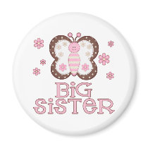 Pink Butterfly Big Sister