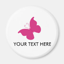 Pink Butterfly | magnet