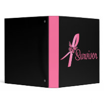 Pink Butterfly Ribbon - Breast Cancer Survivor
