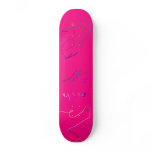 Pink by 6 year old Chy skateboards