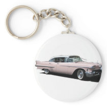 Pink Cadillac Keychains