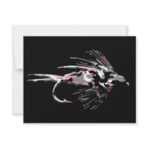 PINK CAMO FLY - INVITATIONS