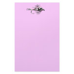 PINK CAMO FLY stationery