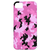 Pink Camo iPhone 5 Cases