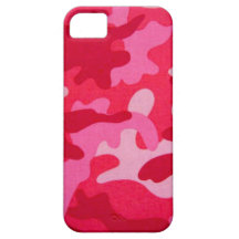 Pink Camo iPhone 5 cover