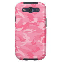 Pink Camo Samsung Galaxy SIII Cases