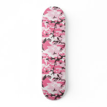 Pink Camouflage 7 3/4" Skateboard