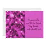 Pink Camouflage Baby Girl Birth Annoucement Custom Announcements