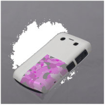 Pink Camouflage Blackberry Bold Cases