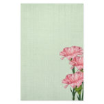 Pink Carnations Custom Stationery