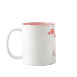 Pink Cartoon Unicorn  mug