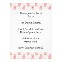 Pink Cats. Pattern Announcement