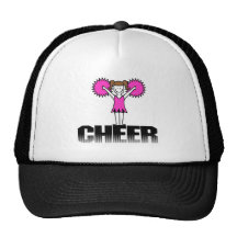Pink Cheerleading T-shirts and Gifts Hats