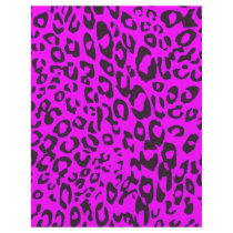 pink cheetah flyer design